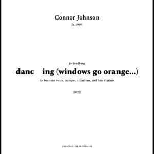 danc  ing (windows go orange…)
